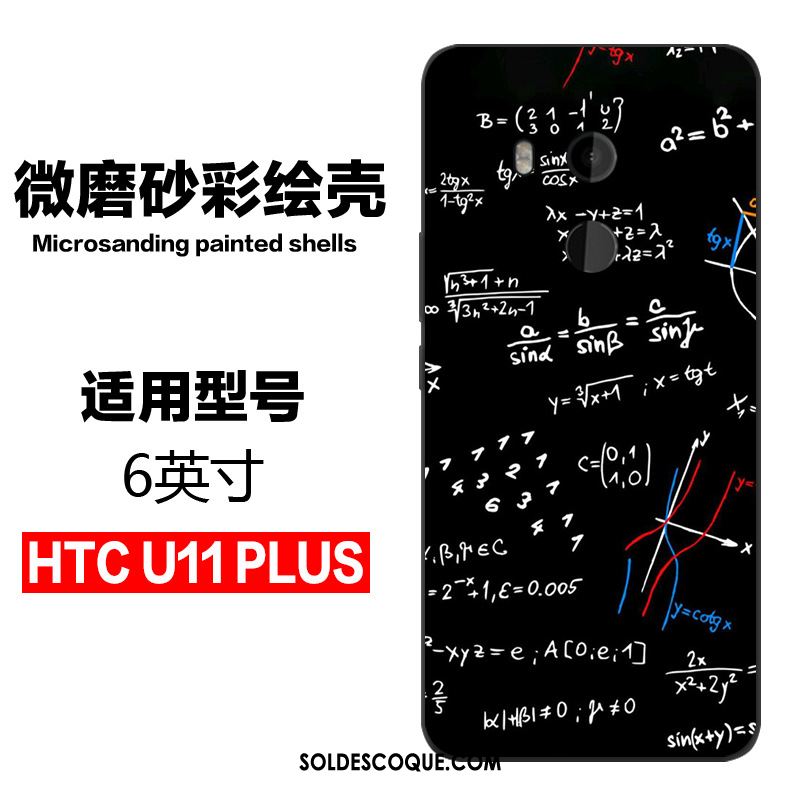 Coque Htc U11+ Personnalité Protection Charmant Multicolore Tendance Pas Cher