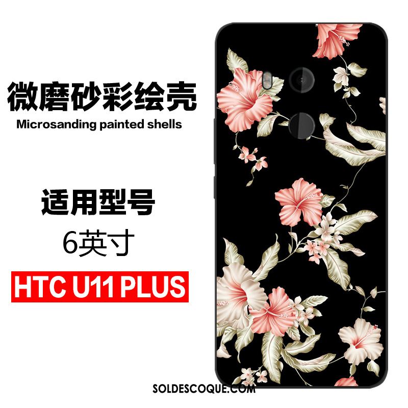 Coque Htc U11+ Personnalité Protection Charmant Multicolore Tendance Pas Cher