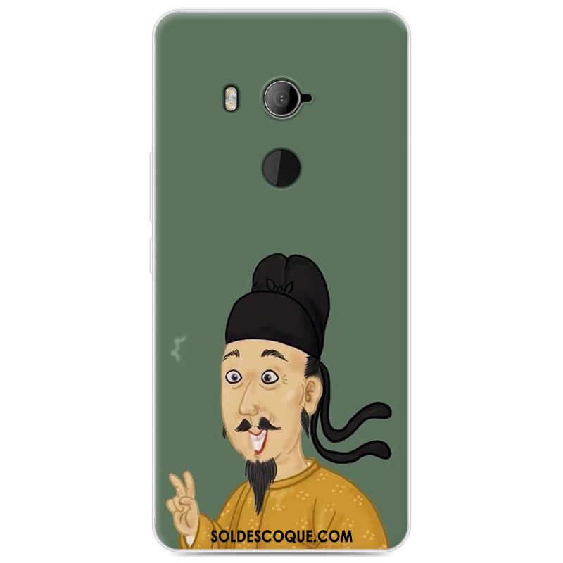 Coque Htc U11+ Protection Jaune Téléphone Portable Créatif Étui Housse En Ligne