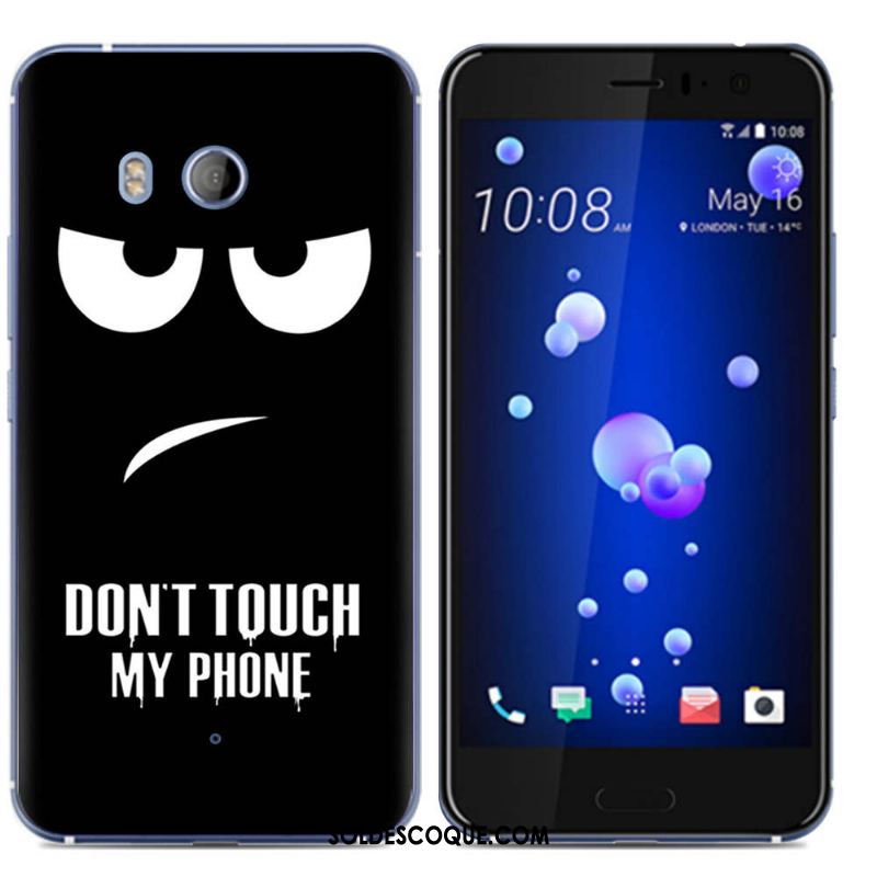 Coque Htc U11 Pu Étui Téléphone Portable Créatif Très Mince Soldes