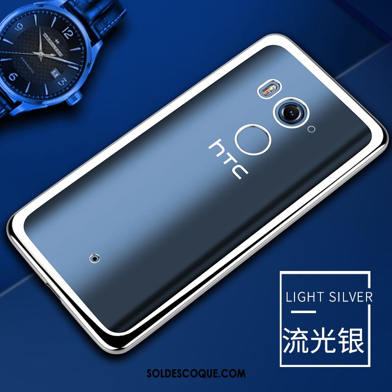 Coque Htc U11+ Transparent Protection Téléphone Portable Fluide Doux Silicone Soldes