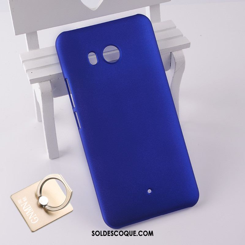 Coque Htc U11 Téléphone Portable Délavé En Daim Difficile Protection Rouge En Vente