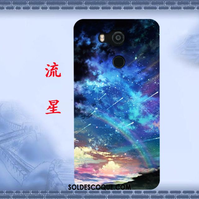 Coque Htc U11+ Téléphone Portable Peinture Silicone Fluide Doux Étui En Vente