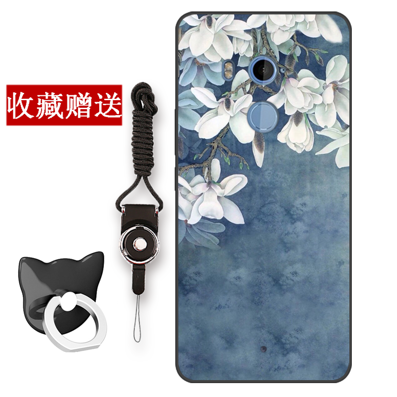 Coque Htc U11+ Téléphone Portable Vintage Protection Rose Style Chinois Pas Cher