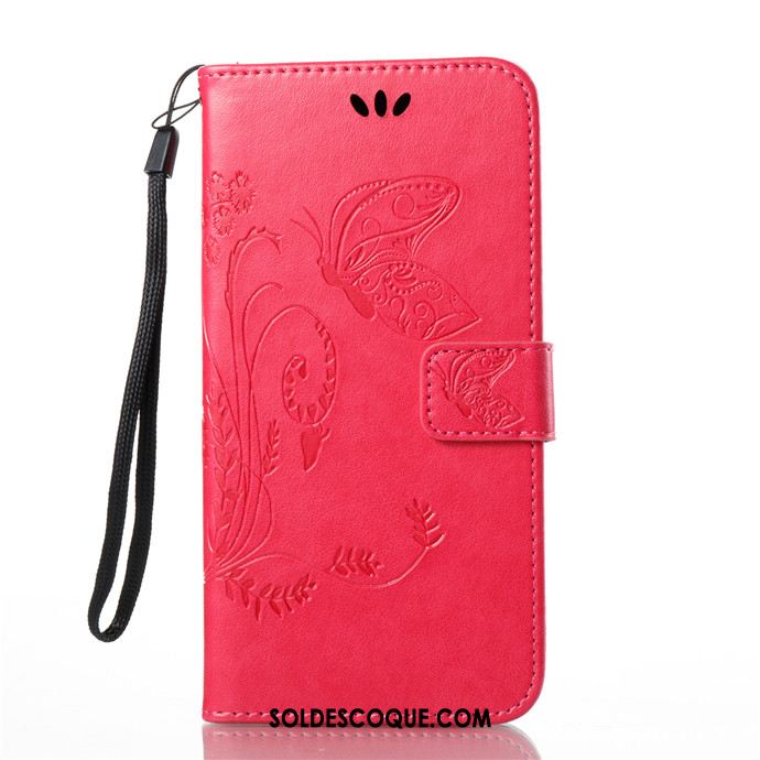 Coque Htc U11 Étui En Cuir Incassable Téléphone Portable Rouge Silicone Housse En Vente