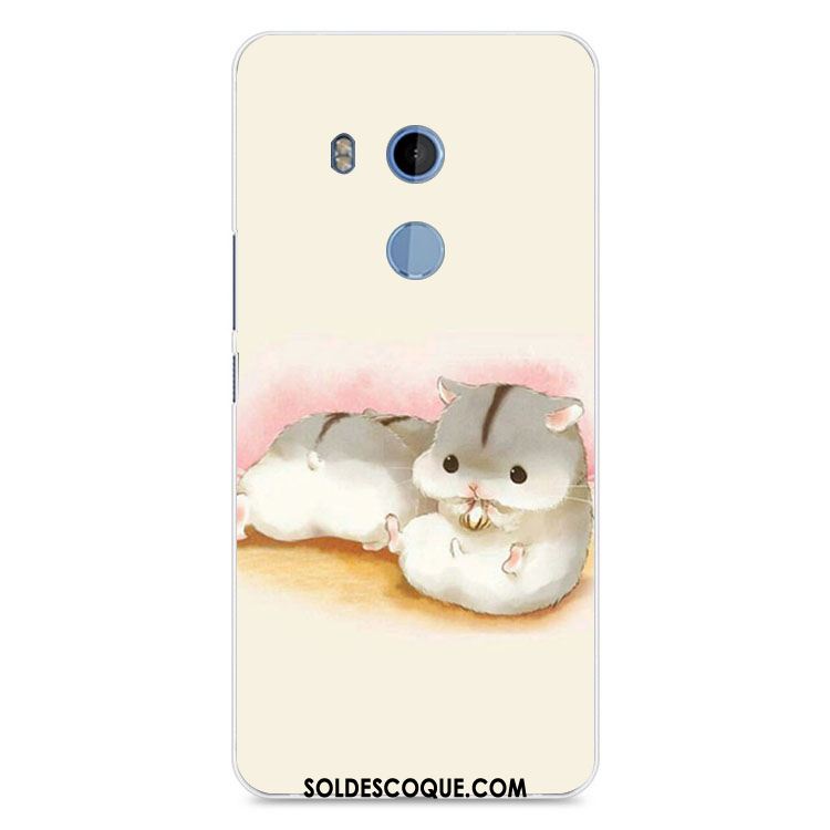 Coque Htc U11+ Étui Téléphone Portable Charmant Rat Protection Soldes