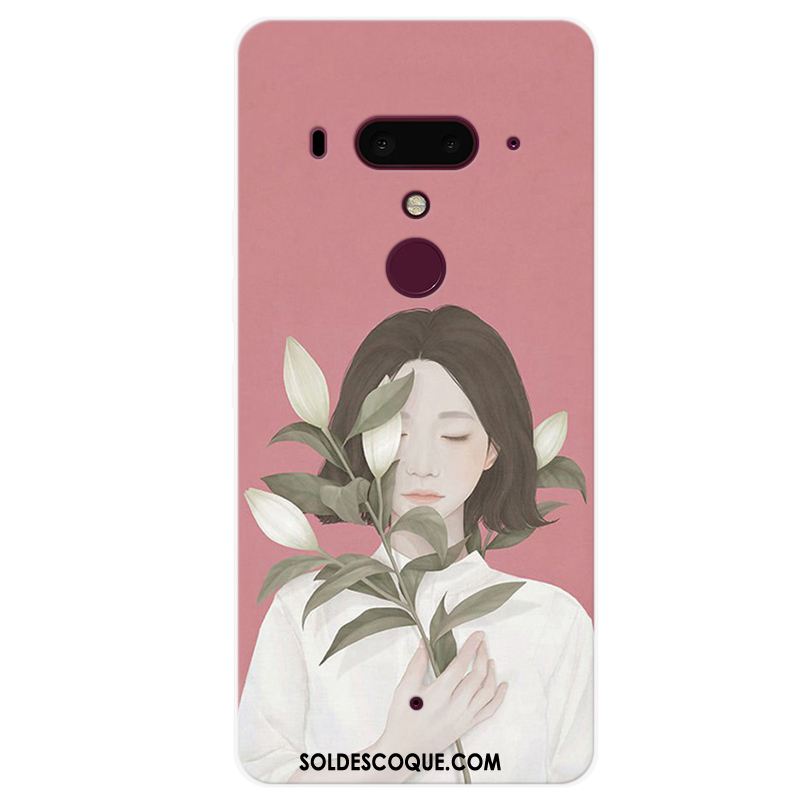 Coque Htc U12+ Art Fluide Doux Personnalisé Frais Incassable France