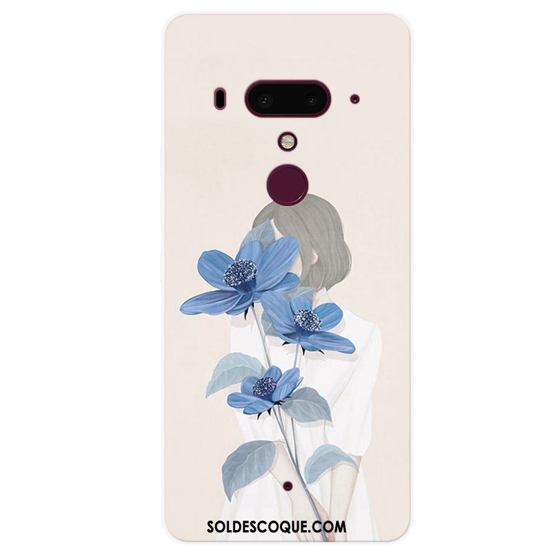 Coque Htc U12+ Art Fluide Doux Personnalisé Frais Incassable France