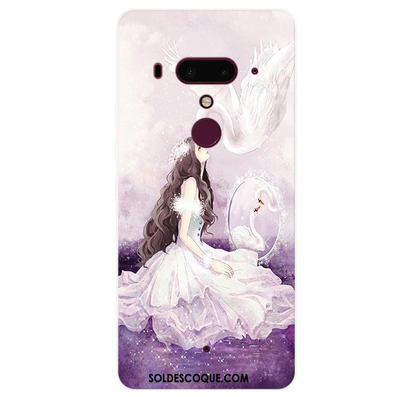 Coque Htc U12+ Art Fluide Doux Personnalisé Frais Incassable France