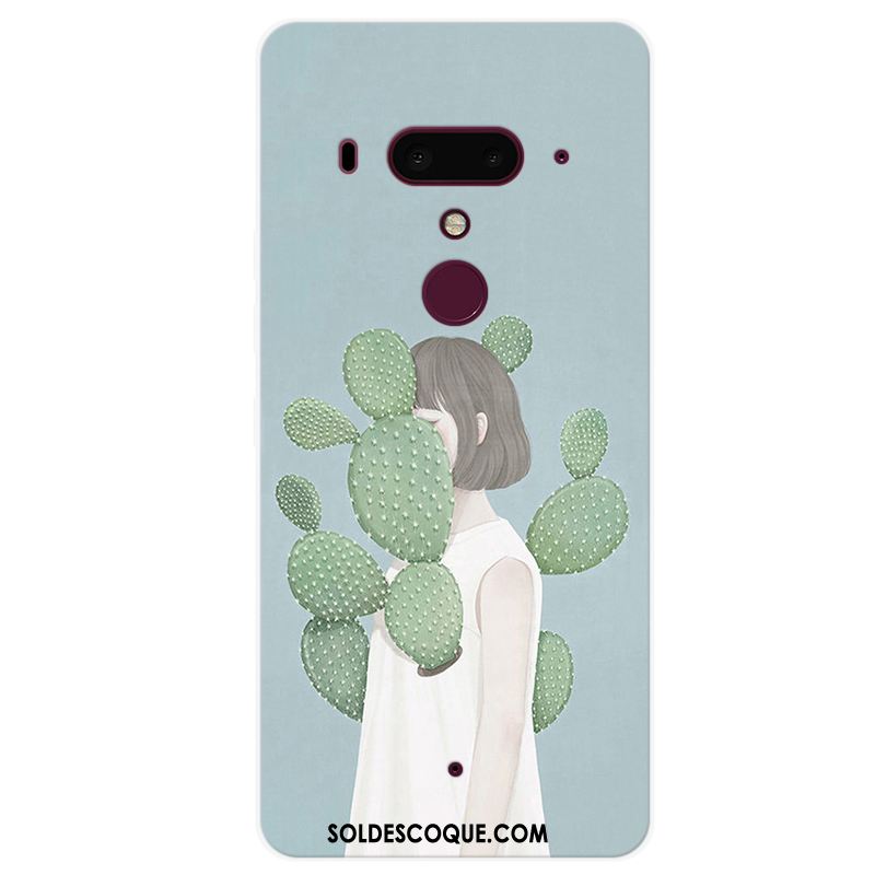 Coque Htc U12+ Art Fluide Doux Personnalisé Frais Incassable France