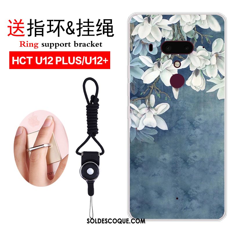 Coque Htc U12+ Art Téléphone Portable Personnalité Incassable Protection Pas Cher