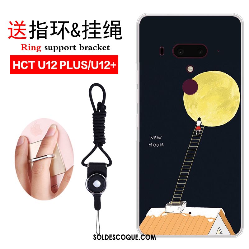 Coque Htc U12+ Art Téléphone Portable Personnalité Incassable Protection Pas Cher