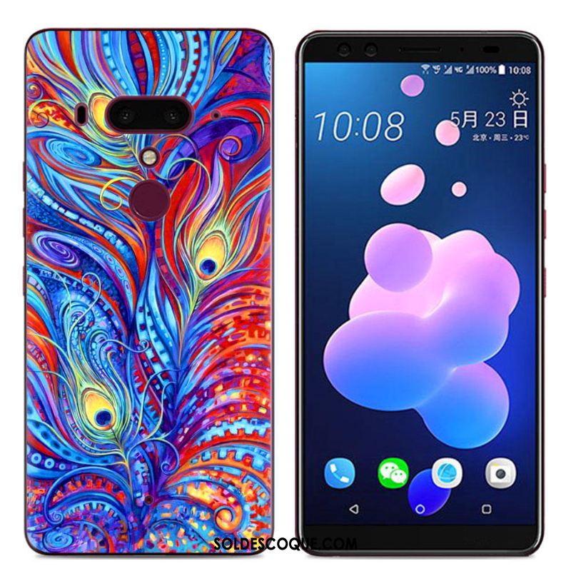 Coque Htc U12+ Bordure Téléphone Portable Protection Fluide Doux Incassable En Vente