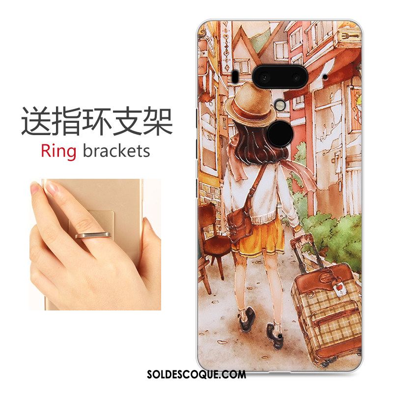 Coque Htc U12+ Dessin Animé Protection Difficile Étui Multicolore En Ligne