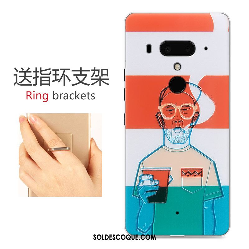 Coque Htc U12+ Dessin Animé Protection Difficile Étui Multicolore En Ligne