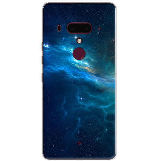 Coque Htc U12+ Délavé En Daim Téléphone Portable Fluide Doux Tendance Mode Soldes