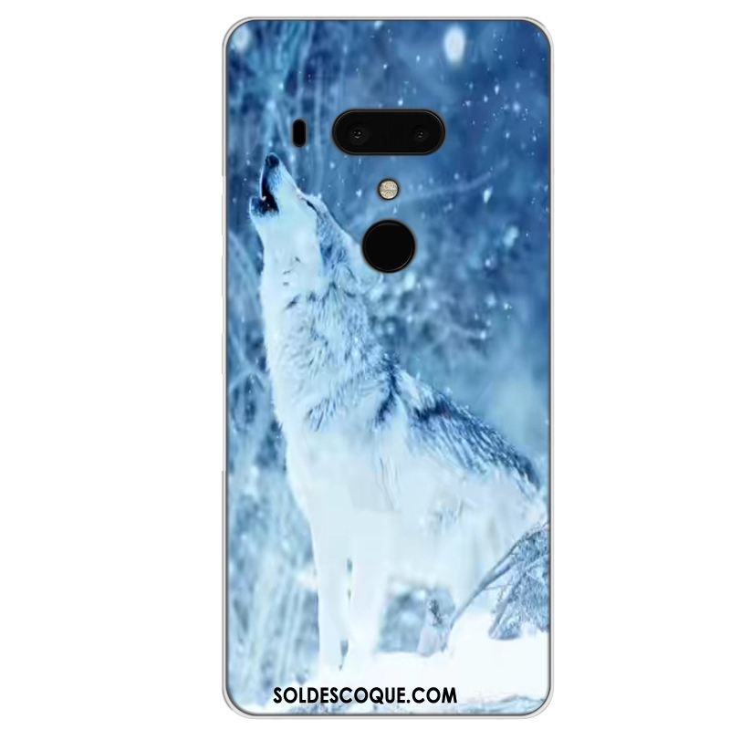 Coque Htc U12+ Incassable Tout Compris Dessin Animé Étui Tendance Housse En Ligne