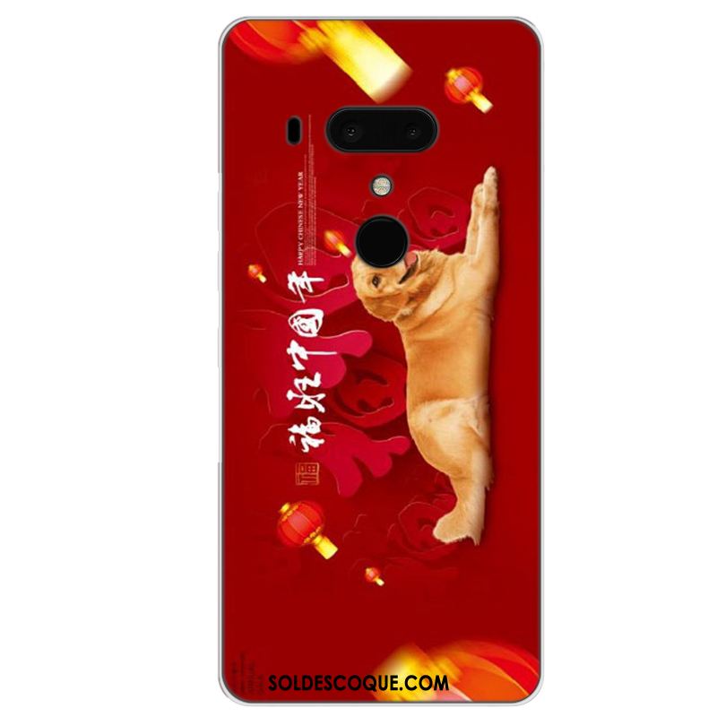 Coque Htc U12+ Incassable Tout Compris Dessin Animé Étui Tendance Housse En Ligne