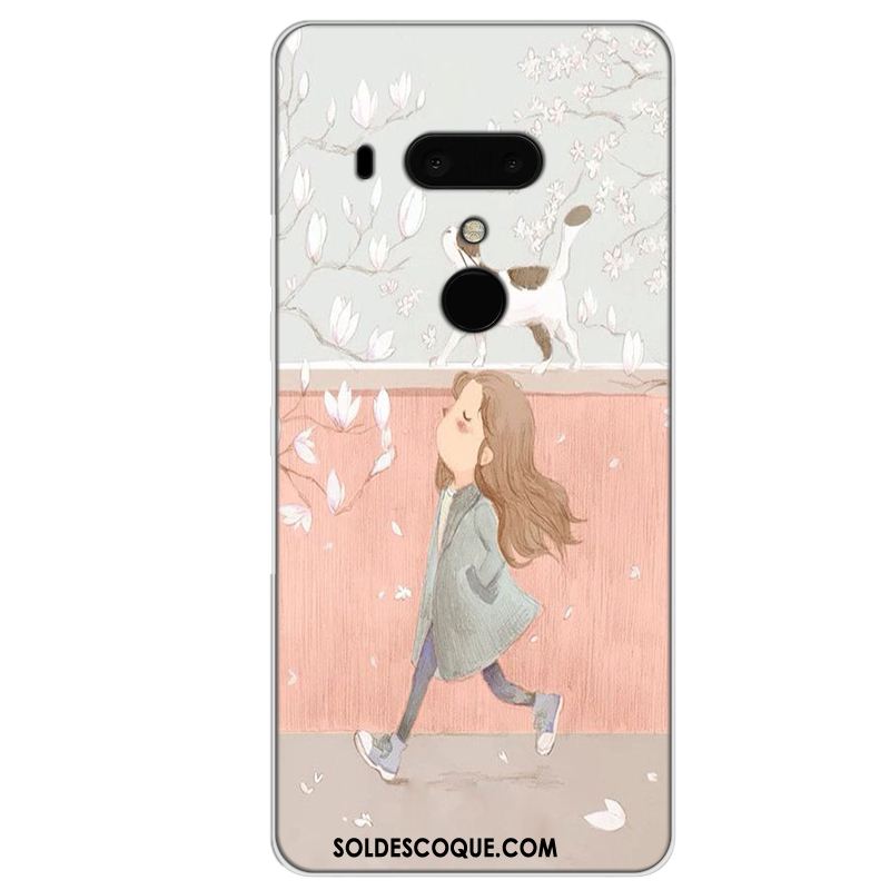 Coque Htc U12+ Incassable Tout Compris Dessin Animé Étui Tendance Housse En Ligne