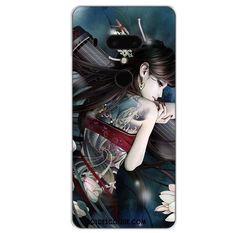 Coque Htc U12+ Incassable Tout Compris Dessin Animé Étui Tendance Housse En Ligne