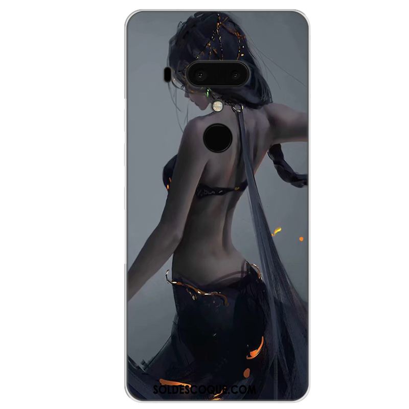 Coque Htc U12+ Incassable Tout Compris Dessin Animé Étui Tendance Housse En Ligne