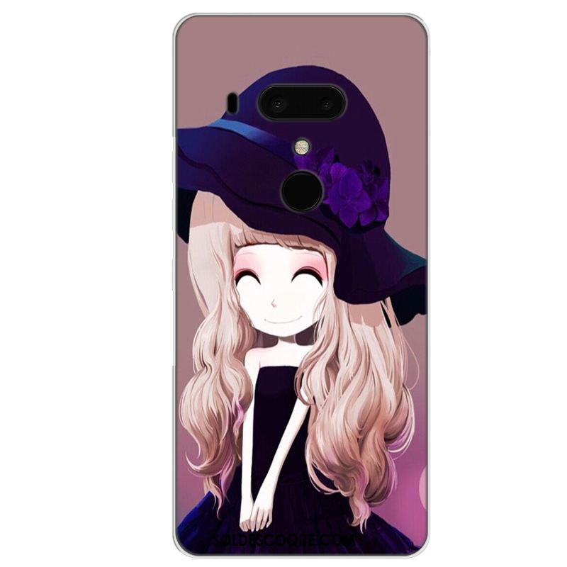 Coque Htc U12+ Incassable Tout Compris Dessin Animé Étui Tendance Housse En Ligne