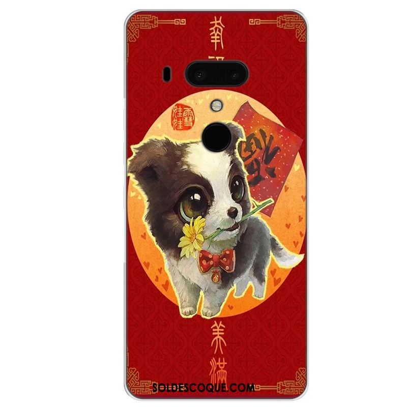 Coque Htc U12+ Incassable Tout Compris Dessin Animé Étui Tendance Housse En Ligne