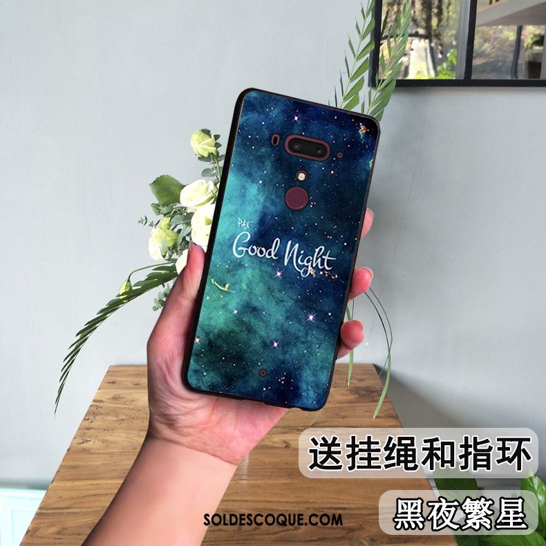 Coque Htc U12+ Ornements Suspendus Personnalité Art Vent Incassable Pas Cher