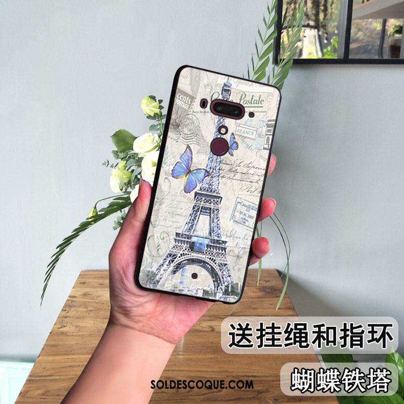 Coque Htc U12+ Ornements Suspendus Personnalité Art Vent Incassable Pas Cher