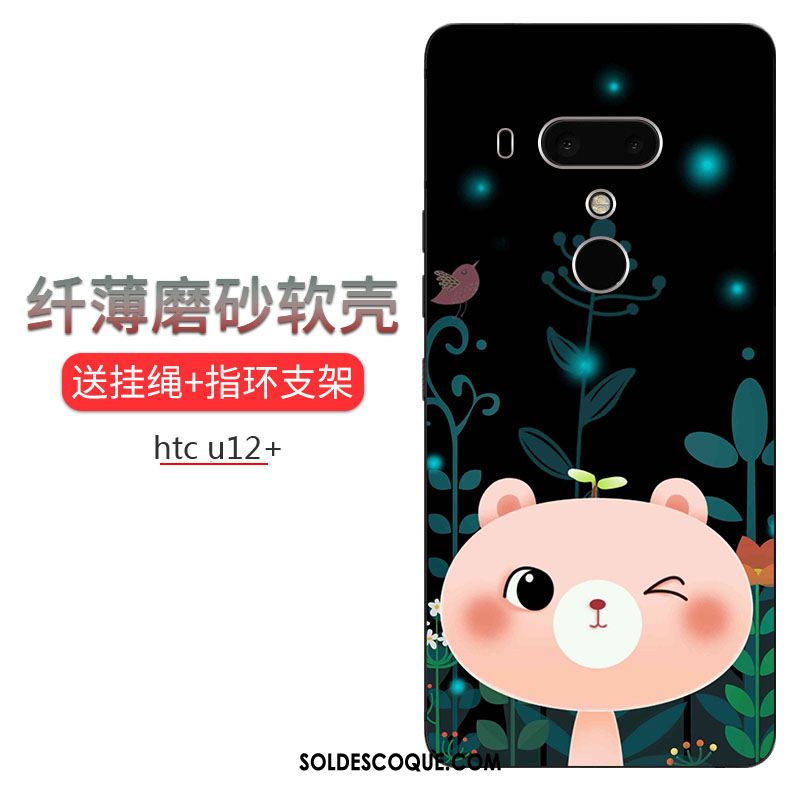 Coque Htc U12+ Personnalisé Multicolore Silicone Téléphone Portable Étui Housse Pas Cher