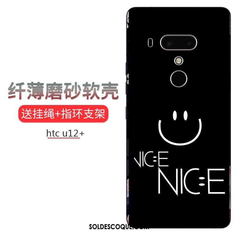 Coque Htc U12+ Personnalisé Multicolore Silicone Téléphone Portable Étui Housse Pas Cher