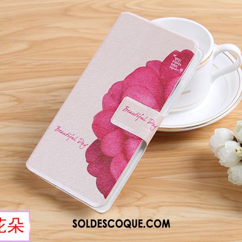 Coque Htc U12+ Protection Cuir Véritable Rose Tout Compris Téléphone Portable En Vente