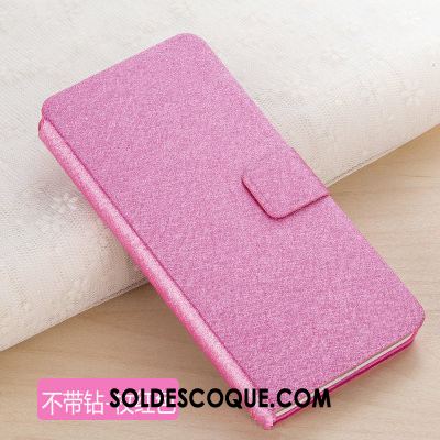 Coque Htc U12+ Protection Cuir Véritable Rose Tout Compris Téléphone Portable En Vente