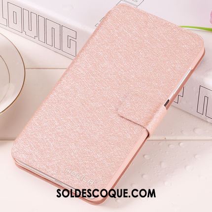 Coque Htc U12+ Protection Cuir Véritable Rose Tout Compris Téléphone Portable En Vente