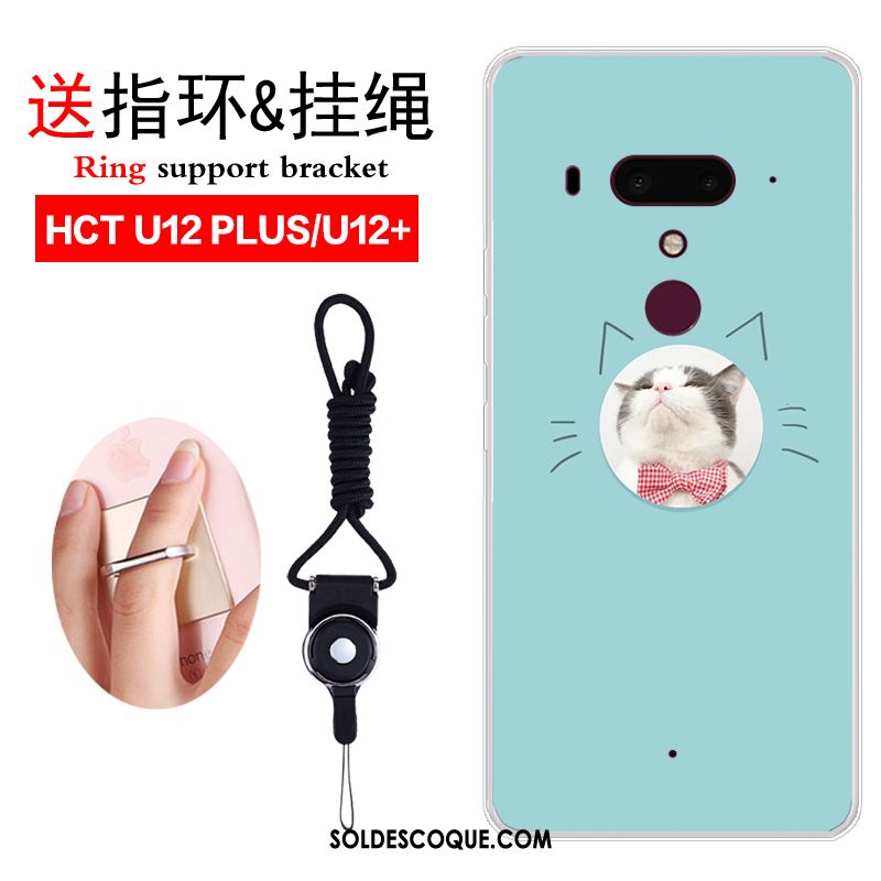 Coque Htc U12+ Tendance Incassable Personnalité Silicone Fluide Doux En Vente