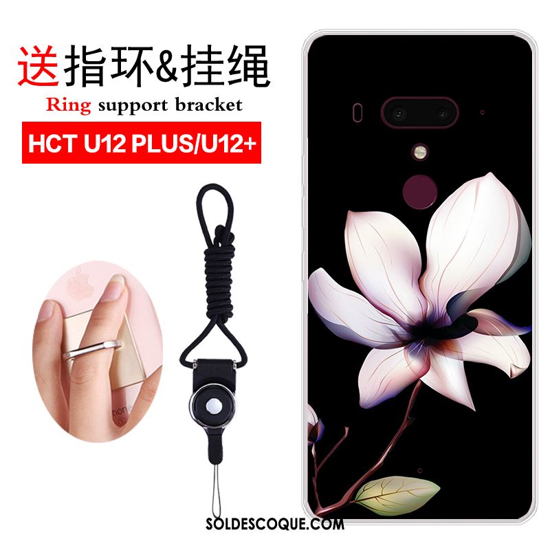 Coque Htc U12+ Tendance Incassable Personnalité Silicone Fluide Doux En Vente