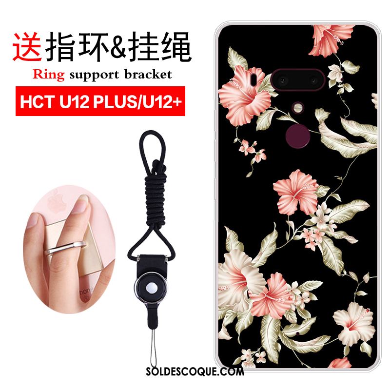 Coque Htc U12+ Tendance Incassable Personnalité Silicone Fluide Doux En Vente