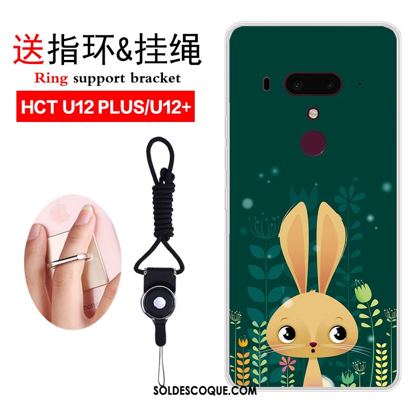 Coque Htc U12+ Tendance Incassable Personnalité Silicone Fluide Doux En Vente