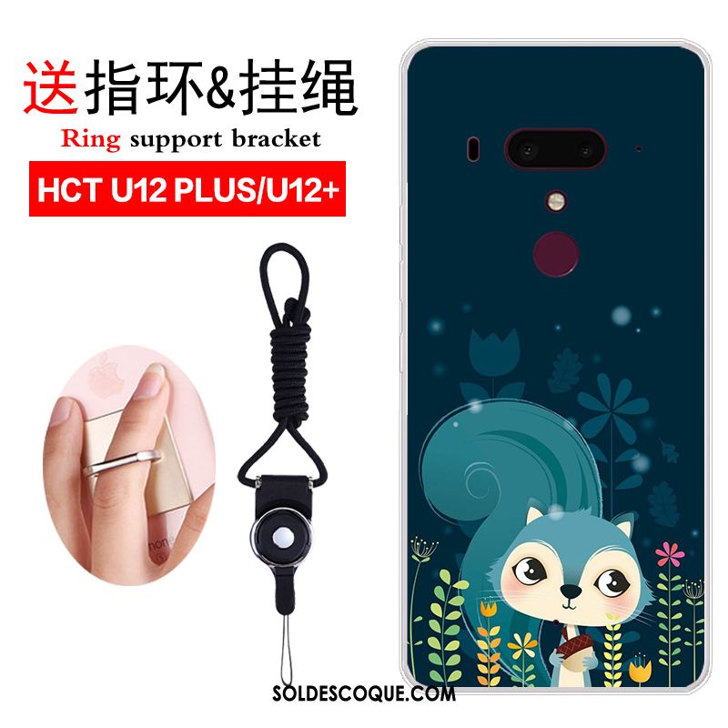 Coque Htc U12+ Tendance Incassable Personnalité Silicone Fluide Doux En Vente