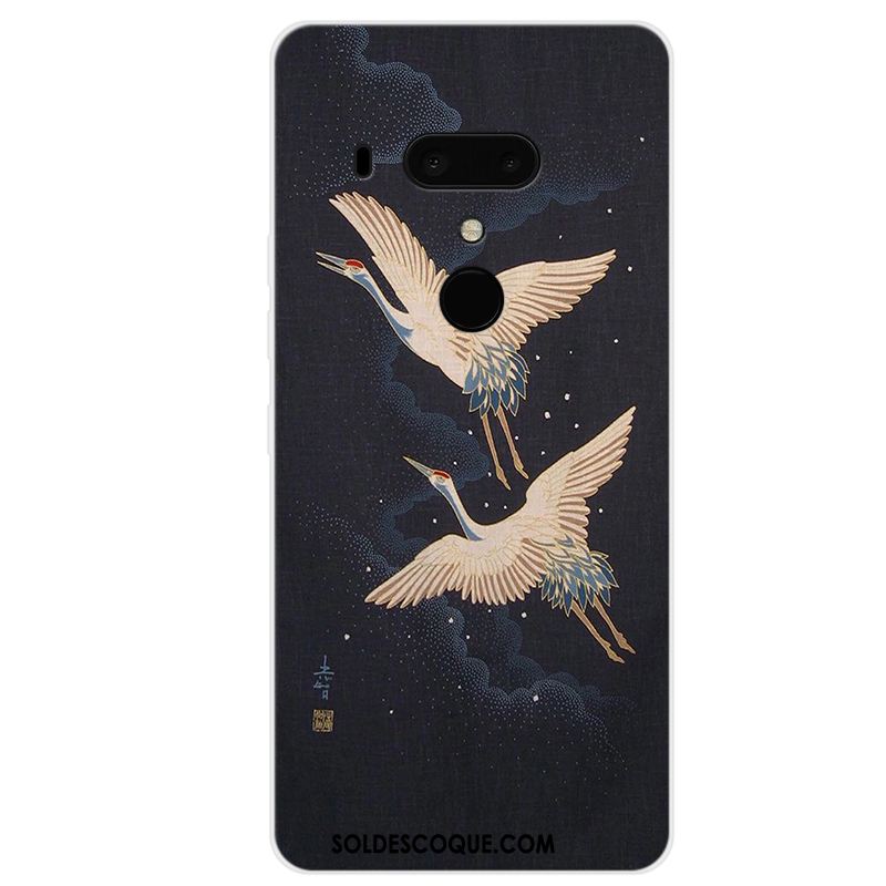 Coque Htc U12+ Tout Compris Dessin Animé Silicone Charmant Fluide Doux En Vente