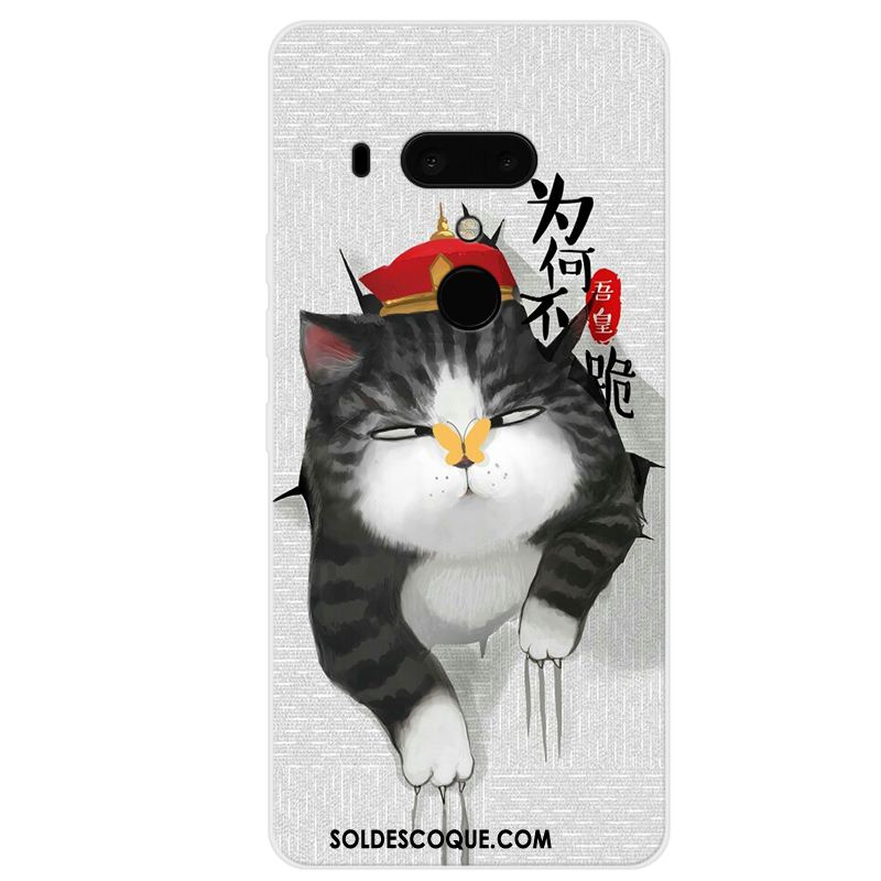 Coque Htc U12+ Tout Compris Dessin Animé Silicone Charmant Fluide Doux En Vente