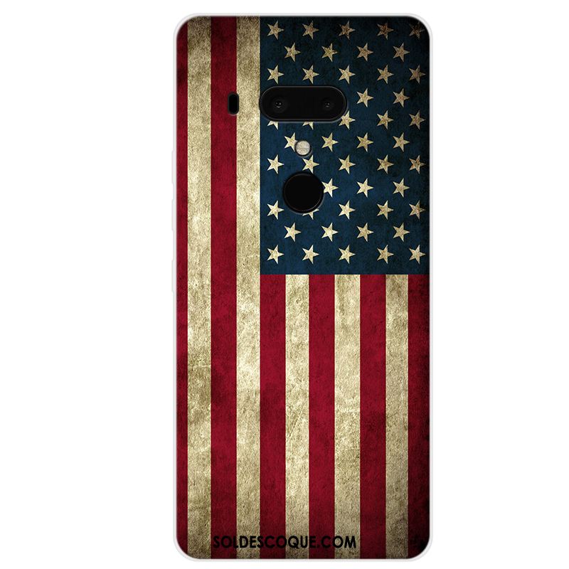 Coque Htc U12+ Tout Compris Dessin Animé Silicone Charmant Fluide Doux En Vente