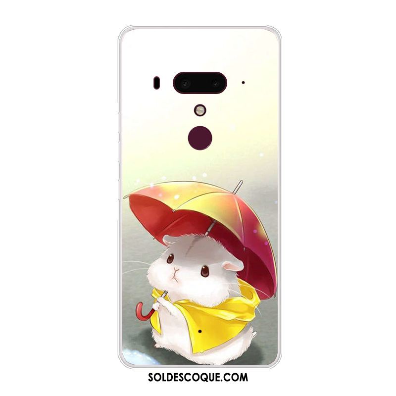 Coque Htc U12+ Tout Compris Transparent Dessin Animé Étui Charmant Soldes