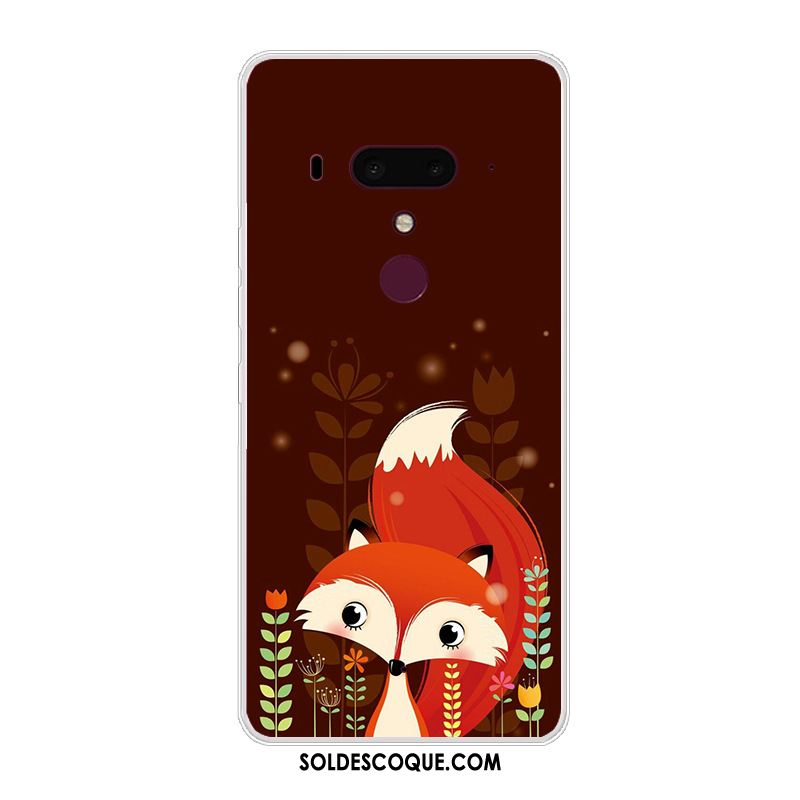 Coque Htc U12+ Tout Compris Transparent Dessin Animé Étui Charmant Soldes