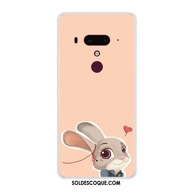 Coque Htc U12+ Tout Compris Transparent Dessin Animé Étui Charmant Soldes