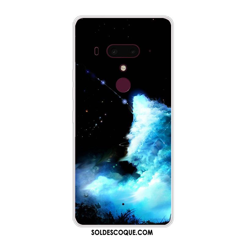 Coque Htc U12+ Tout Compris Transparent Dessin Animé Étui Charmant Soldes