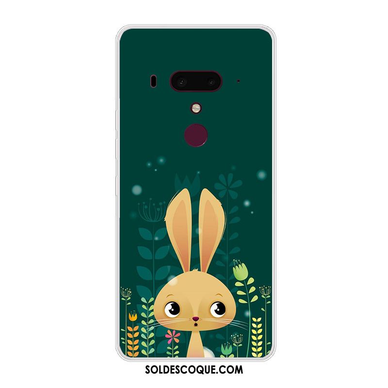 Coque Htc U12+ Tout Compris Transparent Dessin Animé Étui Charmant Soldes