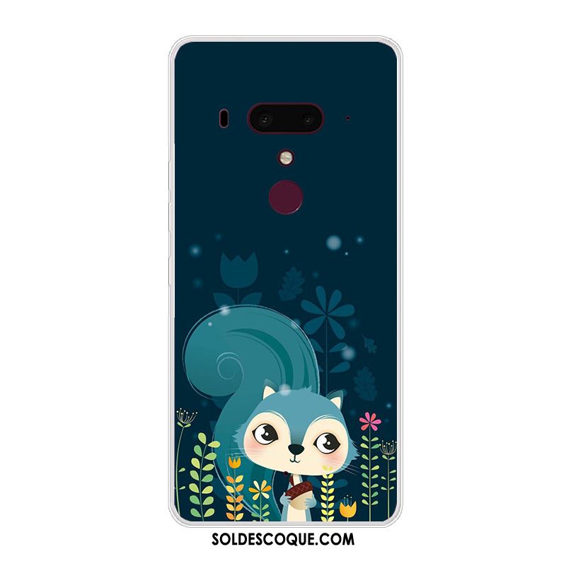 Coque Htc U12+ Tout Compris Transparent Dessin Animé Étui Charmant Soldes