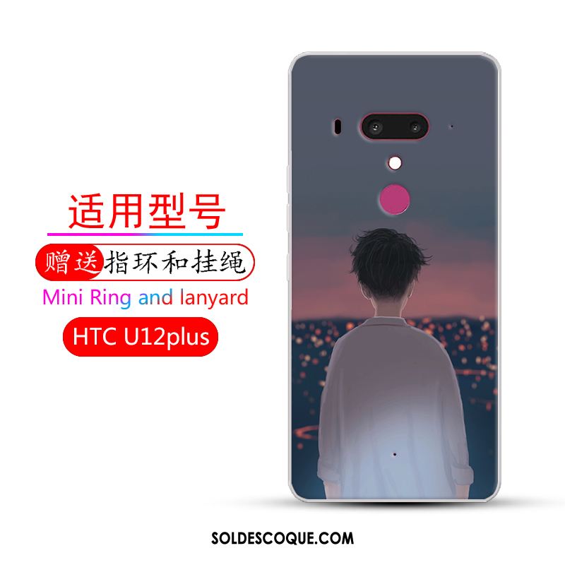 Coque Htc U12+ Tout Compris Étui Incassable Protection Fluide Doux En Ligne