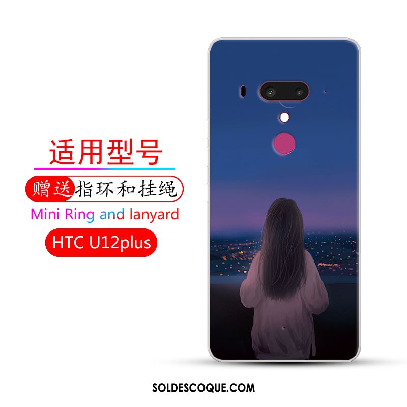 Coque Htc U12+ Tout Compris Étui Incassable Protection Fluide Doux En Ligne